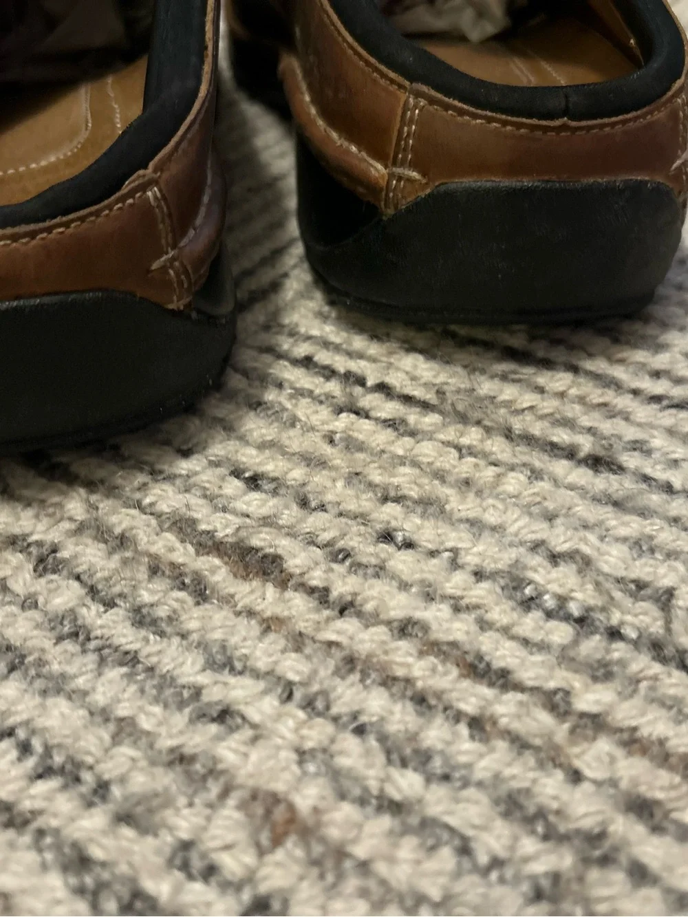 Red Wing Men's Brown Leather Slip-On Size 12 D Shoes Style 4787